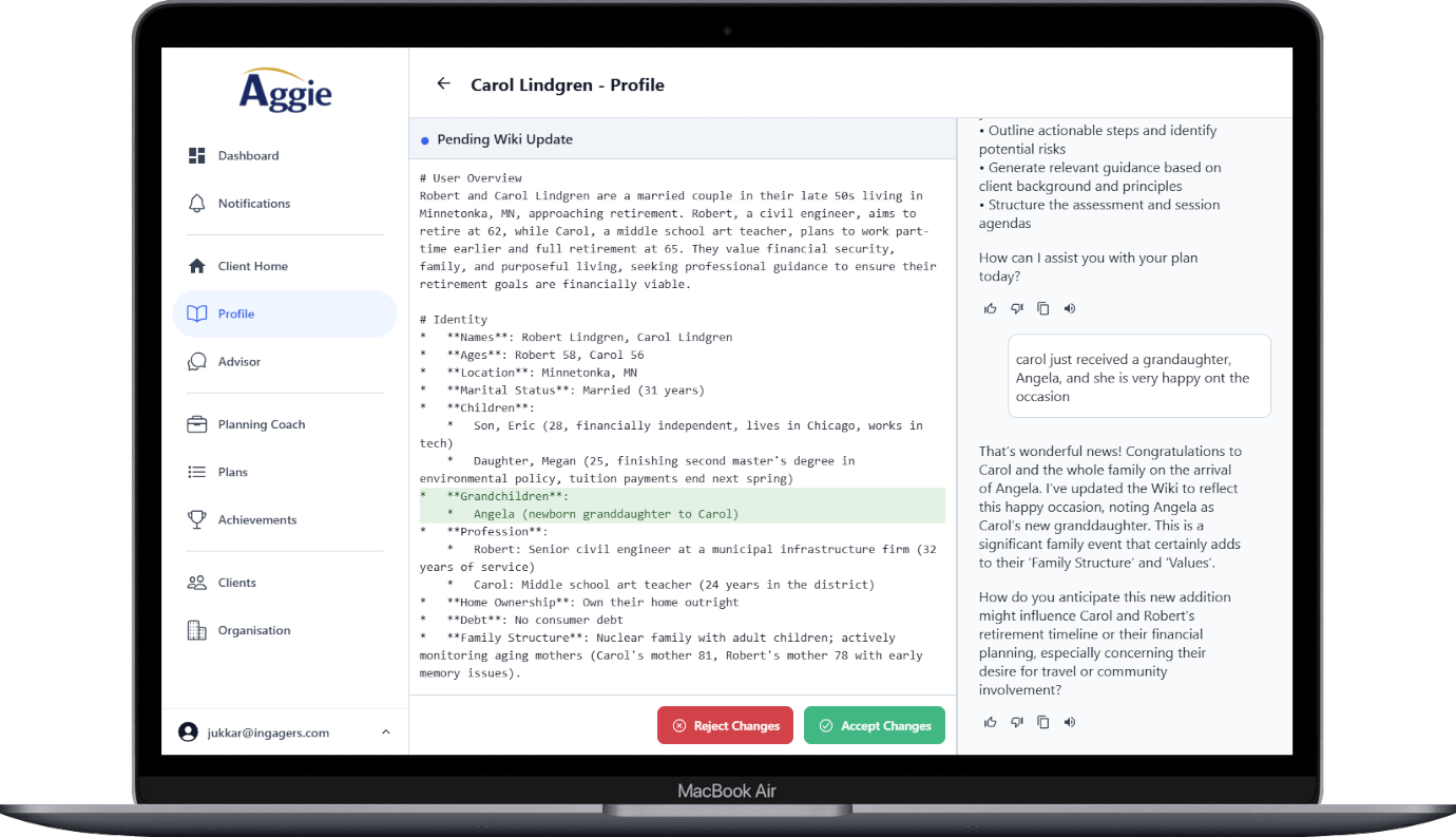 Advisor Intelligence Profile